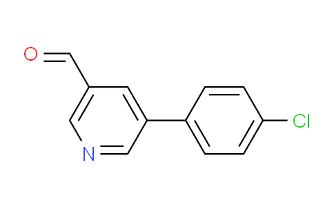 CAS No. 887973-65-1, 5-(4-Chlorophenyl)nicotinaldehyde