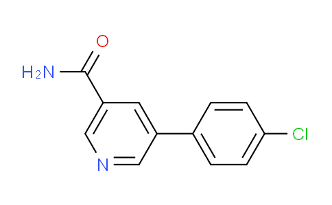 CAS No. 1356110-72-9, 5-(4-Chlorophenyl)nicotinamide