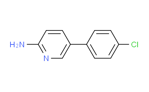 CAS No. 84596-08-7, 5-(4-Chlorophenyl)pyridin-2-amine