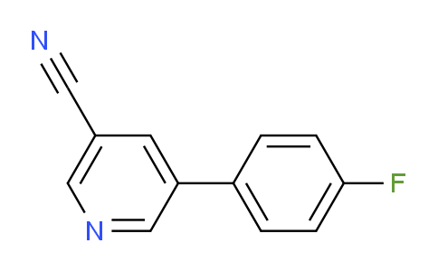 CAS No. 154237-18-0, 5-(4-Fluorophenyl)nicotinonitrile