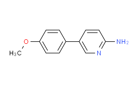 CAS No. 503536-75-2, 5-(4-Methoxyphenyl)pyridin-2-amine