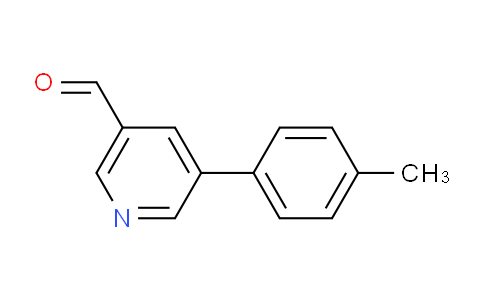 CAS No. 229008-16-6, 5-(4-Methylphenyl)-3-pyridinecarbaldehyde