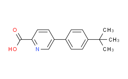 CAS No. 1226273-30-8, 5-(4-t-Butylphenyl)picolinic acid