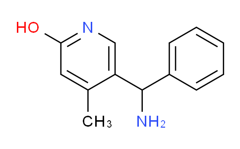 CAS No. 1355182-69-2, 5-(Amino(phenyl)methyl)-4-methylpyridin-2-ol