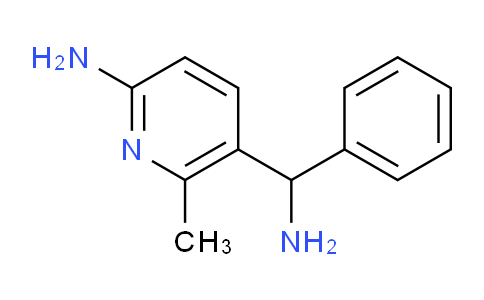 CAS No. 1355189-25-1, 5-(Amino(phenyl)methyl)-6-methylpyridin-2-amine