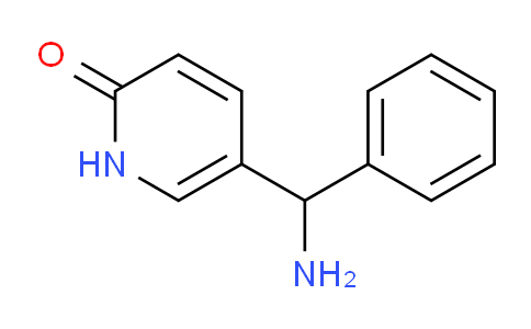 CAS No. 612532-05-5, 5-(Amino(phenyl)methyl)pyridin-2(1H)-one