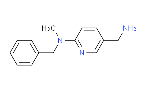 CAS No. 1016726-49-0, 5-(Aminomethyl)-N-benzyl-N-methylpyridin-2-amine