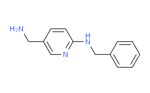 CAS No. 864266-49-9, 5-(Aminomethyl)-N-benzylpyridin-2-amine