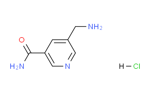 CAS No. 1807542-98-8, 5-(Aminomethyl)nicotinamide hydrochloride