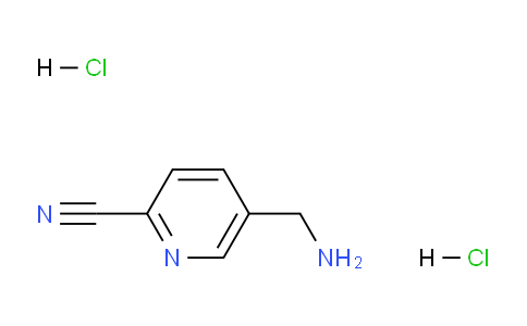 CAS No. 182291-88-9, 5-(Aminomethyl)picolinonitrile dihydrochloride