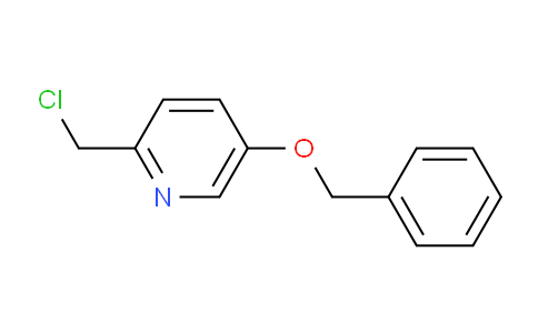 CAS No. 127590-90-3, 5-(Benzyloxy)-2-(chloromethyl)pyridine