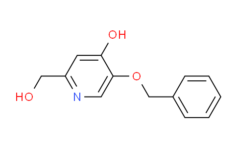 CAS No. 165948-37-8, 5-(Benzyloxy)-2-(hydroxymethyl)pyridin-4-ol