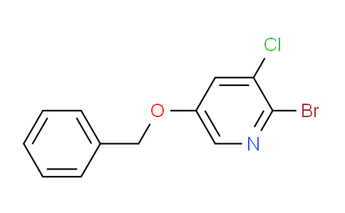 CAS No. 1335052-36-2, 5-(Benzyloxy)-2-bromo-3-chloropyridine