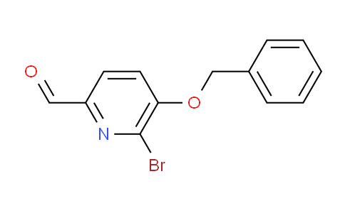 CAS No. 1192263-80-1, 5-(Benzyloxy)-6-bromopicolinaldehyde