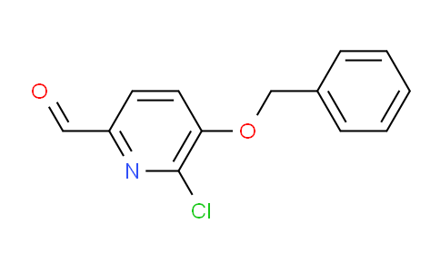 CAS No. 59781-07-6, 5-(Benzyloxy)-6-chloropicolinaldehyde