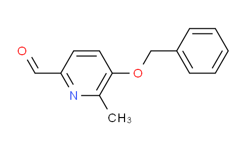 CAS No. 59781-12-3, 5-(Benzyloxy)-6-methylpicolinaldehyde