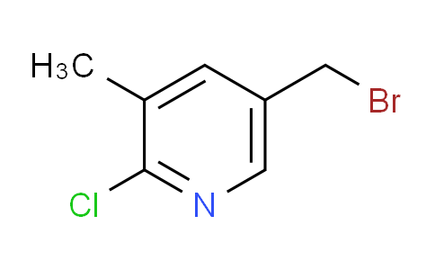 CAS No. 1003859-10-6, 5-(Bromomethyl)-2-chloro-3-methylpyridine