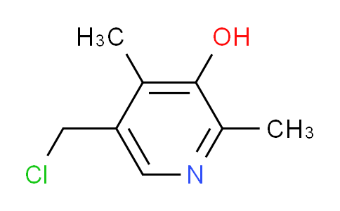 CAS No. 791724-87-3, 5-(Chloromethyl)-2,4-dimethylpyridin-3-ol