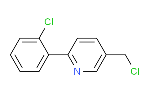 CAS No. 2048273-72-7, 5-(Chloromethyl)-2-(2-chlorophenyl)pyridine