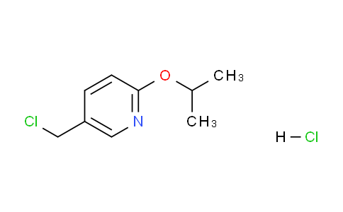 CAS No. 1357945-88-0, 5-(Chloromethyl)-2-isopropoxypyridine hydrochloride