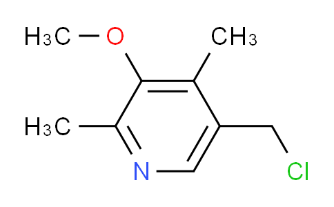 CAS No. 943315-20-6, 5-(Chloromethyl)-3-methoxy-2,4-dimethylpyridine