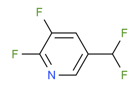 CAS No. 1804659-36-6, 5-(Difluoromethyl)-2,3-difluoropyridine
