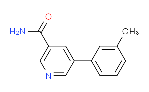 CAS No. 1346691-46-0, 5-(m-Tolyl)nicotinamide