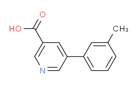 CAS No. 887973-34-4, 5-(m-Tolyl)nicotinic acid