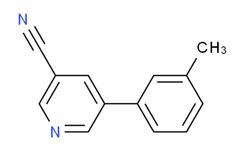 CAS No. 1268049-13-3, 5-(m-Tolyl)nicotinonitrile