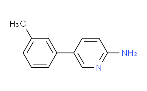 CAS No. 893738-40-4, 5-(m-Tolyl)pyridin-2-amine