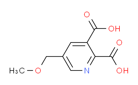 CAS No. 143382-03-0, 5-(Methoxymethyl)pyridine-2,3-dicarboxylic acid
