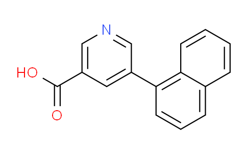 CAS No. 1261926-90-2, 5-(Naphthalen-1-yl)nicotinic acid
