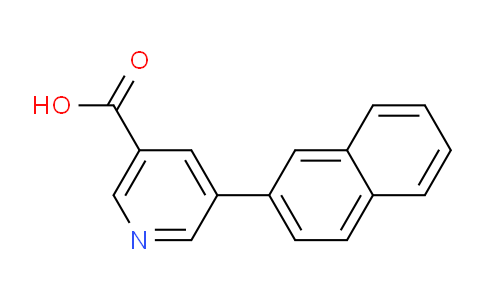 CAS No. 1192964-64-9, 5-(Naphthalen-2-yl)nicotinic acid