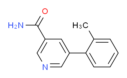 CAS No. 1356111-59-5, 5-(o-Tolyl)nicotinamide