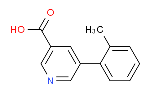CAS No. 887973-51-5, 5-(o-Tolyl)nicotinic acid