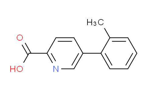 CAS No. 1225689-48-4, 5-(o-Tolyl)picolinic acid
