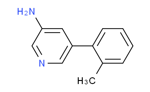 CAS No. 1224740-81-1, 5-(o-Tolyl)pyridin-3-amine