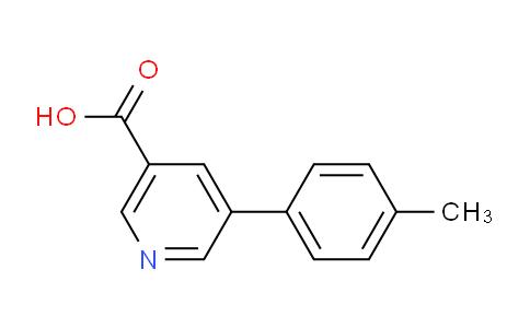 CAS No. 893737-23-0, 5-(p-Tolyl)nicotinic acid