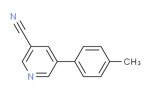 CAS No. 1267230-52-3, 5-(p-Tolyl)nicotinonitrile