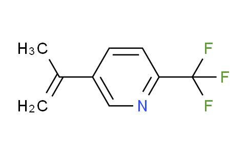 CAS No. 910486-39-4, 5-(Prop-1-en-2-yl)-2-(trifluoromethyl)pyridine