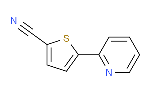 CAS No. 1208081-57-5, 5-(Pyridin-2-yl)thiophene-2-carbonitrile