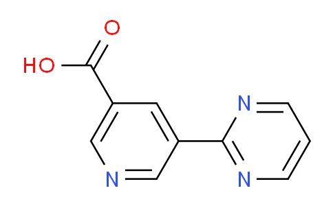CAS No. 1237518-66-9, 5-(Pyrimidin-2-yl)nicotinic acid