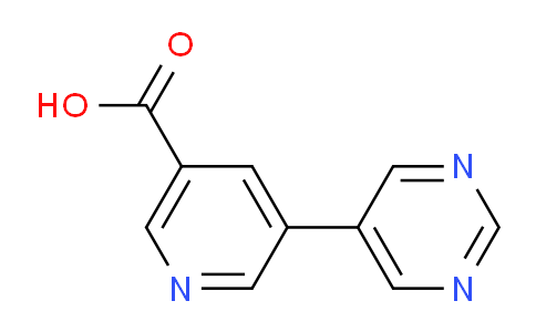 CAS No. 893740-59-5, 5-(Pyrimidin-5-yl)nicotinic acid