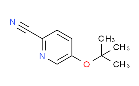 CAS No. 1392467-08-1, 5-(tert-Butoxy)picolinonitrile