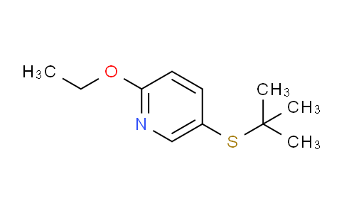 CAS No. 1355204-97-5, 5-(tert-Butylthio)-2-ethoxypyridine