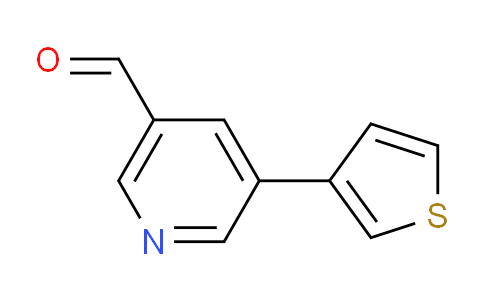 CAS No. 342601-30-3, 5-(Thiophen-3-yl)nicotinaldehyde