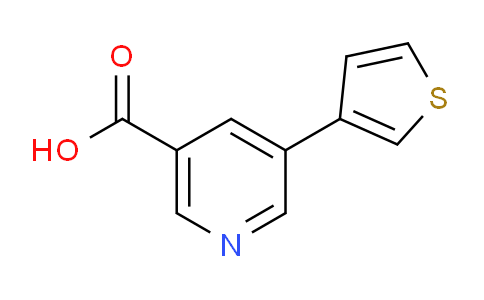 CAS No. 893723-32-5, 5-(Thiophen-3-yl)nicotinic acid