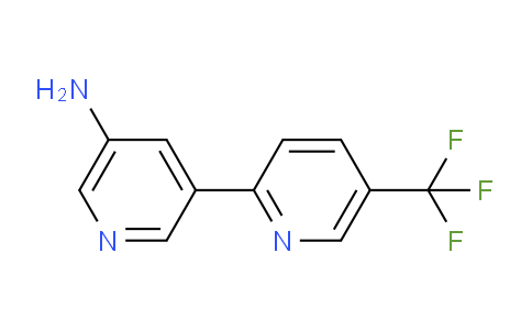 CAS No. 1255634-59-3, 5-(Trifluoromethyl)-[2,3'-bipyridin]-5'-amine