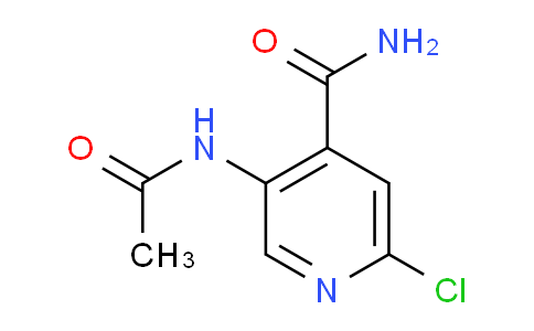 CAS No. 1823939-23-6, 5-Acetamido-2-chloroisonicotinamide
