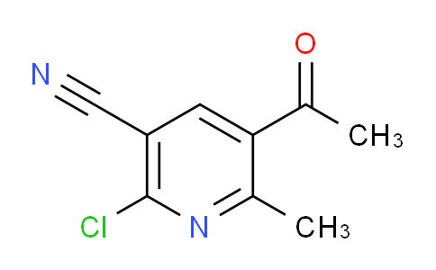 CAS No. 121348-15-0, 5-Acetyl-2-chloro-6-methylnicotinonitrile
